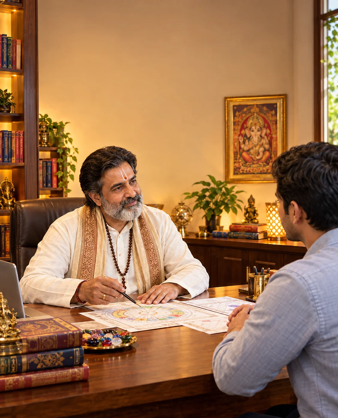 Master Gurudev providing trusted Vedic astrology and spiritual guidance to people in Katy and across Texas.