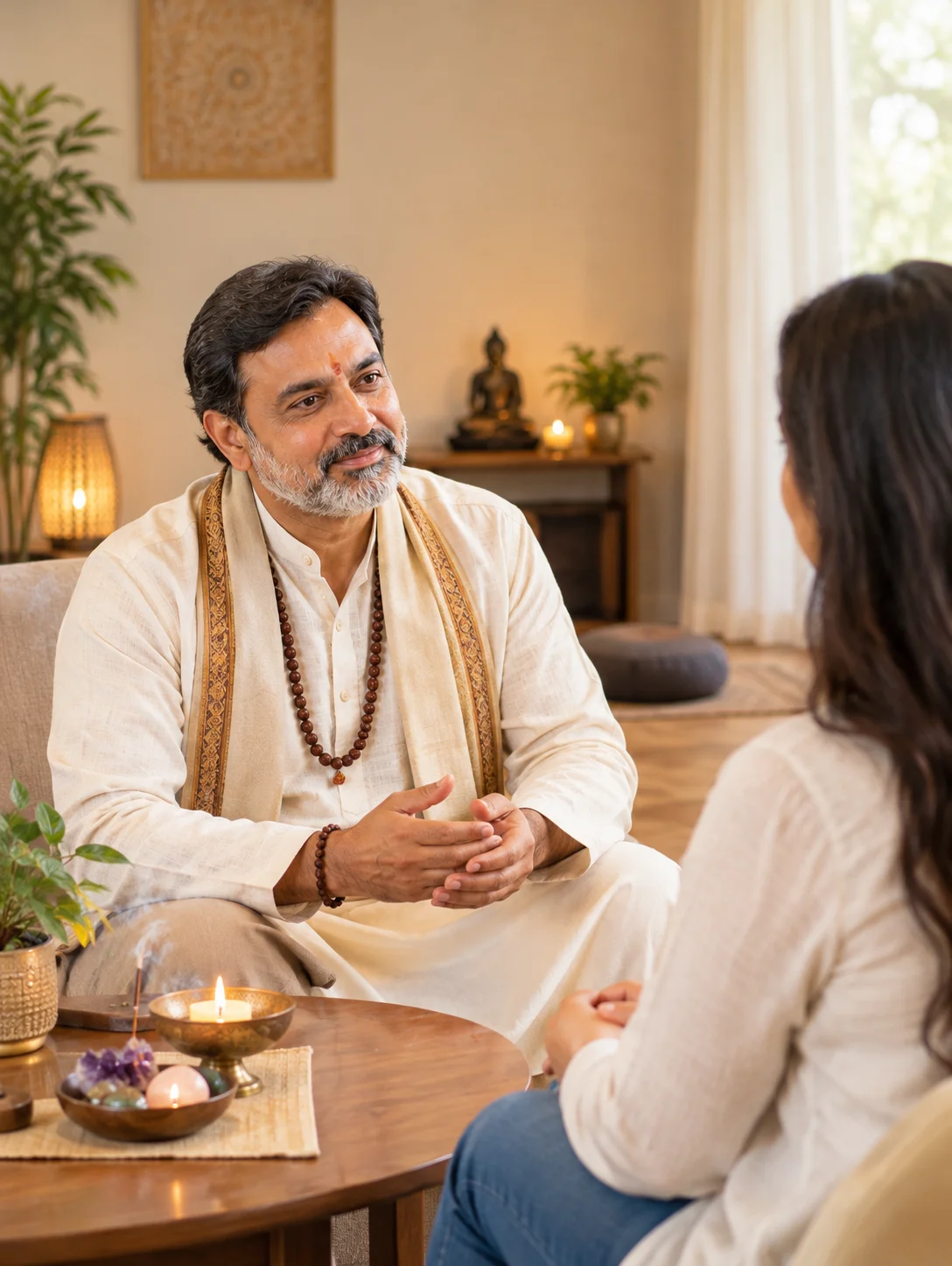 What Is Spiritual Healing explained through traditional spiritual practices, Vedic guidance, meditation, energy-focused practices, and personalized spiritual support for individuals seeking clarity, balance, peace, and inner well-being.